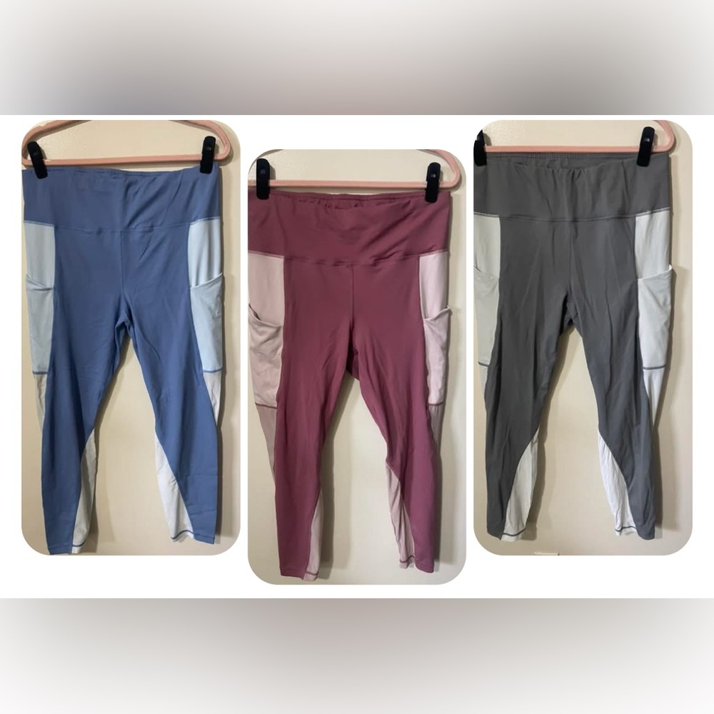 Active Life High-Waist Leggings-3 Pack